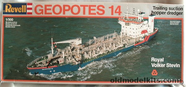 Revell 1/300 Geopotes 14 - Trailing Suction Hopper Dredger, 5222 plastic model kit